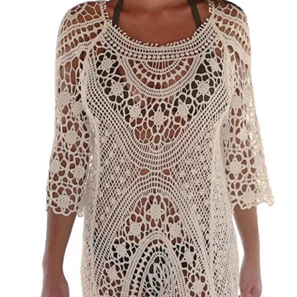 Beach Tops Sexy Perspective Cover Dresses Bikini